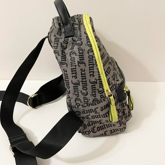 Juicy Couture Gothic Logo Backpack Flaws - Picture 7 of 16
